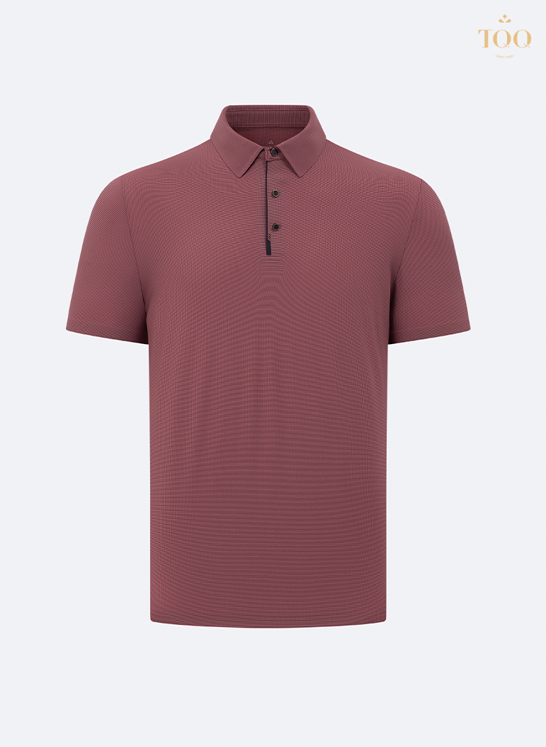Áo Polo thun lạnh siêu mát PK2455C màu đỏ