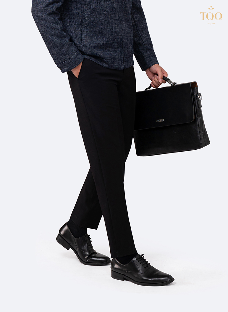 Quần kaki TQQ cao cấp Q116 màu đen