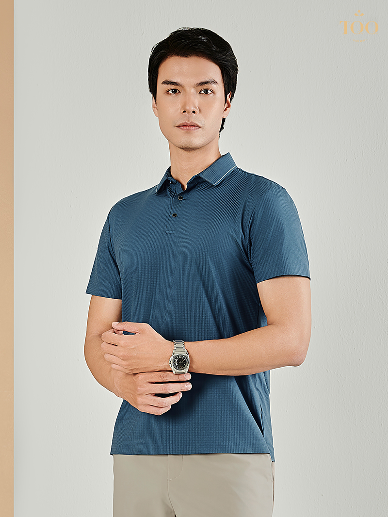 Áo Polo ngắn tay TQQ Seamless cao cấp PK07C