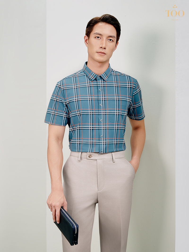 Áo sơ mi cao cấp không đường may SMK12C