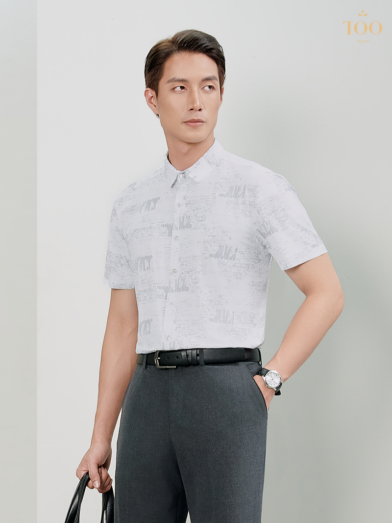 Áo sơ mi ngắn tay công sở SMK29C