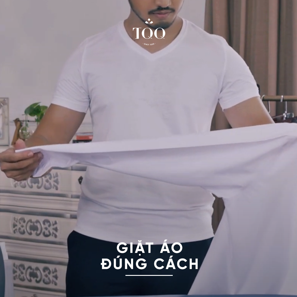 Tip bao quan ao so mi trang trong mua he