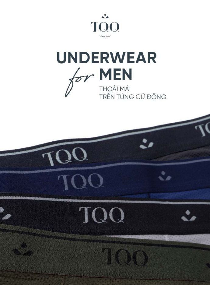 TQQ Underwear – Công nghệ mới – Chất liệu mới
