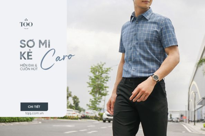 Áo sơ mi nam kẻ caro – 1 Vũ khí gây ấn tượng cho phái mạnh 2 Ao so mi nam ke caro – Vu khi gay