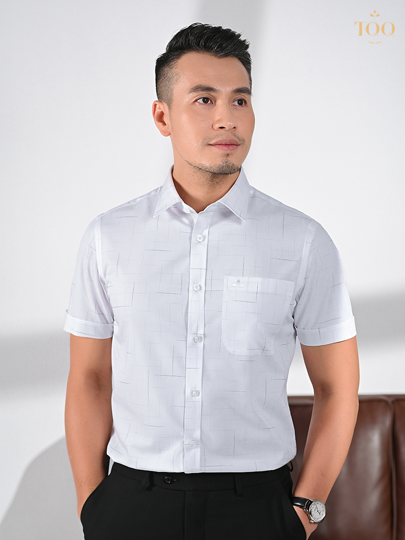 Áo sơ mi ngắn tay K485CB/RK485CB