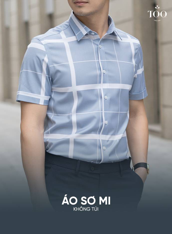 Áo sơ mi nam không túi – 1 Phong cách lịch sự, sang trọng cho phái mạnh