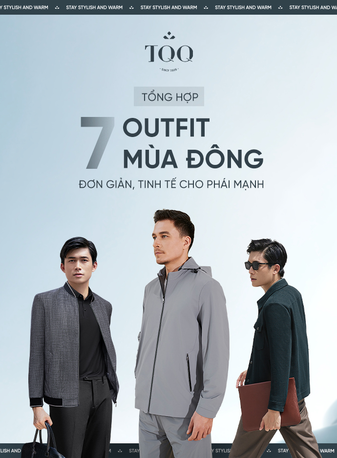 7 outfit mùa đông đơn giản, tinh tế cho phái mạnh