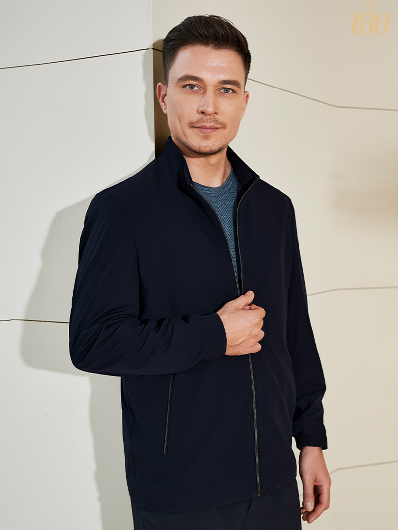 Áo khoác gió 2 lớp công sở K2L2306