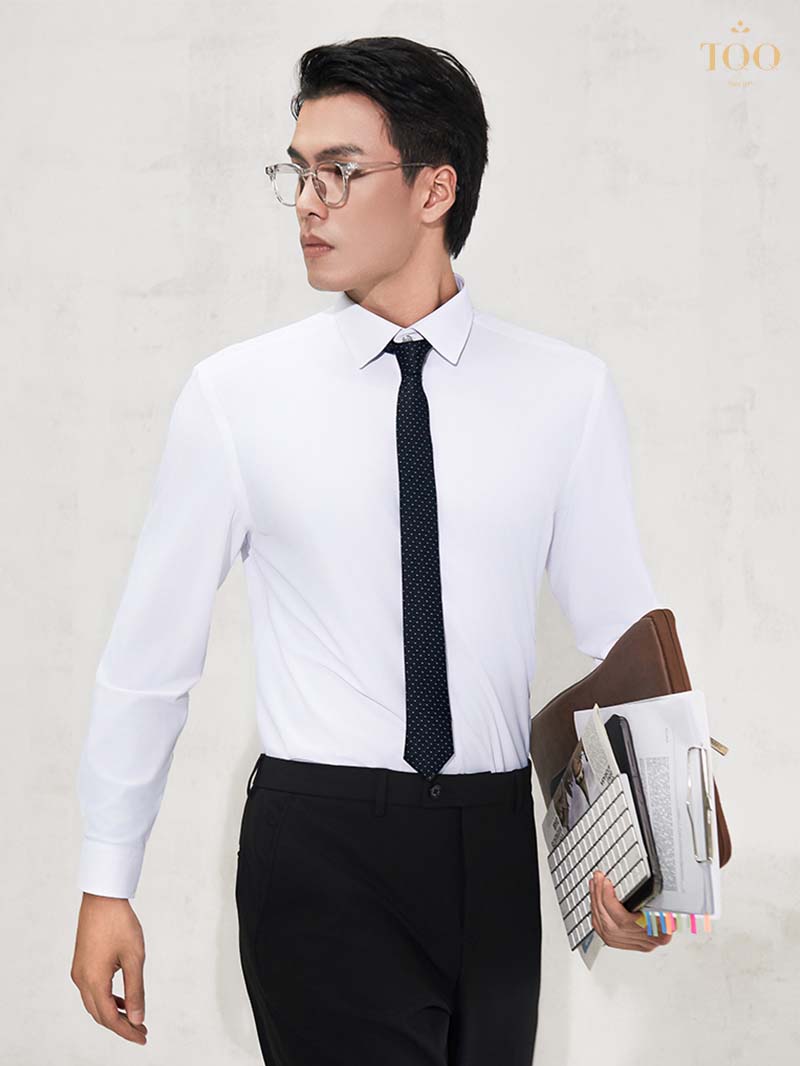 Mẫu áo sơ mi TQQ cao cấp SMK22