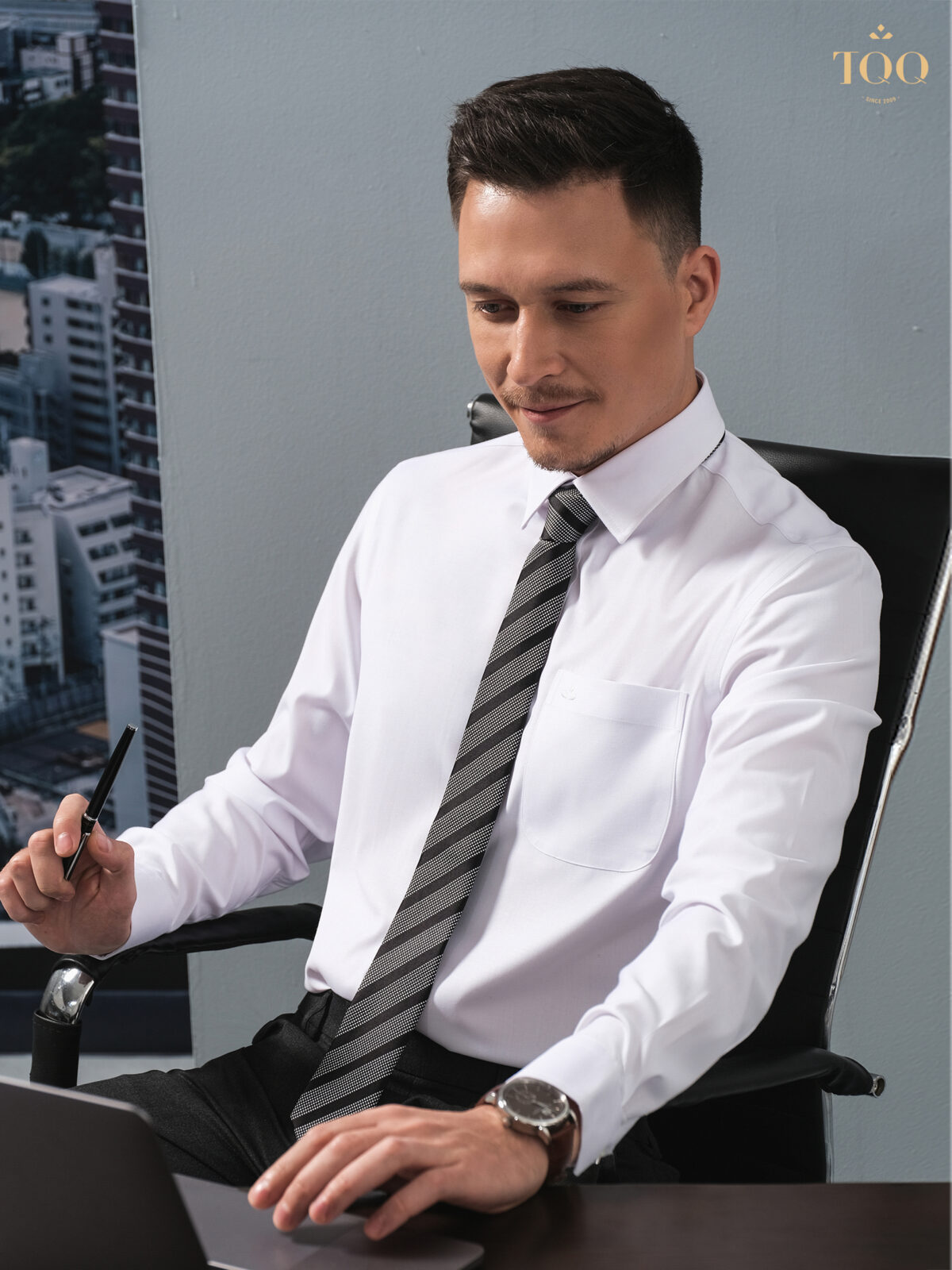 Áo sơ mi nam dài tay M91CS