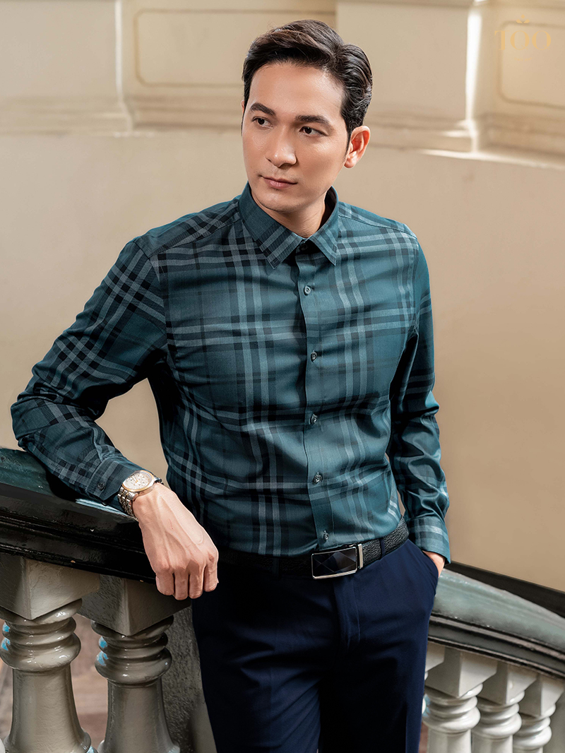 Áo sơ mi công sở ngắn tay K495CS/CSB